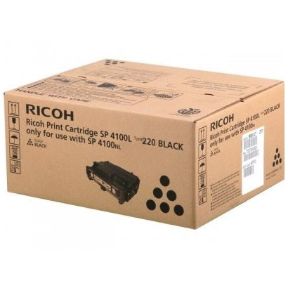 Ricoh 407010 Black Laser Toner Cartridge (SP 4100NL) (Genuine)