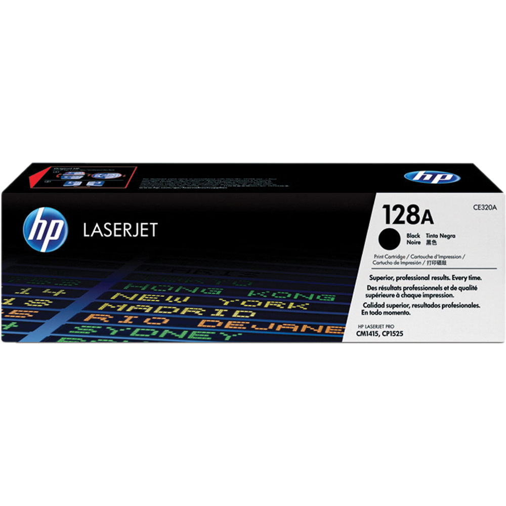 Hewlett Packard CE320A Laser Toner Cartridge (128A) (Genuine)