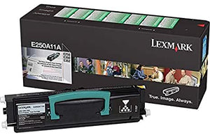 Lexmark E250A11A Black Laser Toner Cartridge (Genuine)