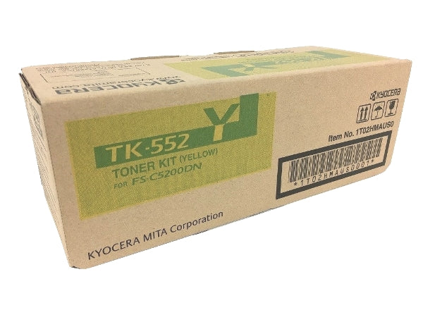 Kyocera-Mita TK552K Black Laser Toner Cartridge (Genuine)