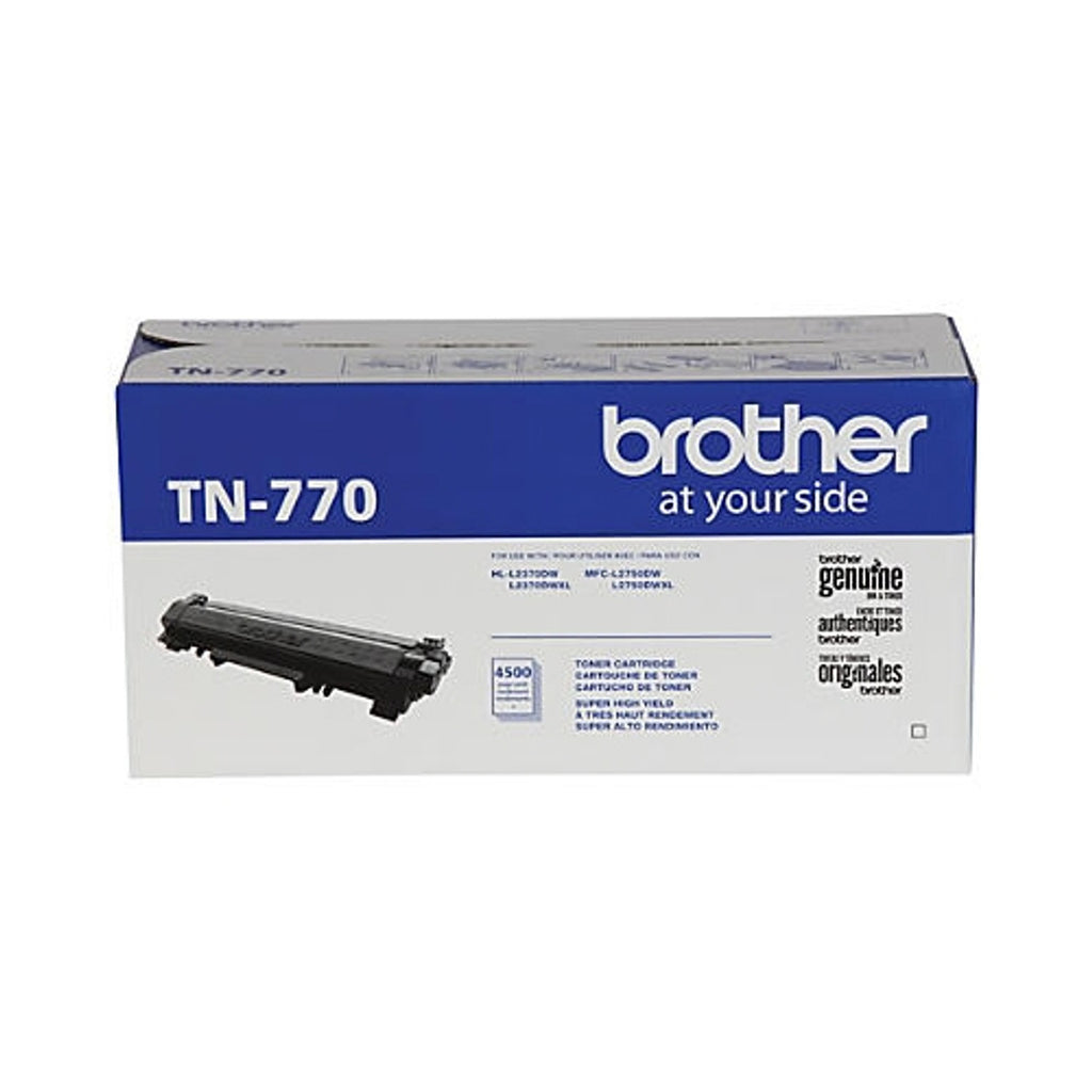 Brother TN770 Super High Yield Black Laser Toner Cartridge (Genuine)