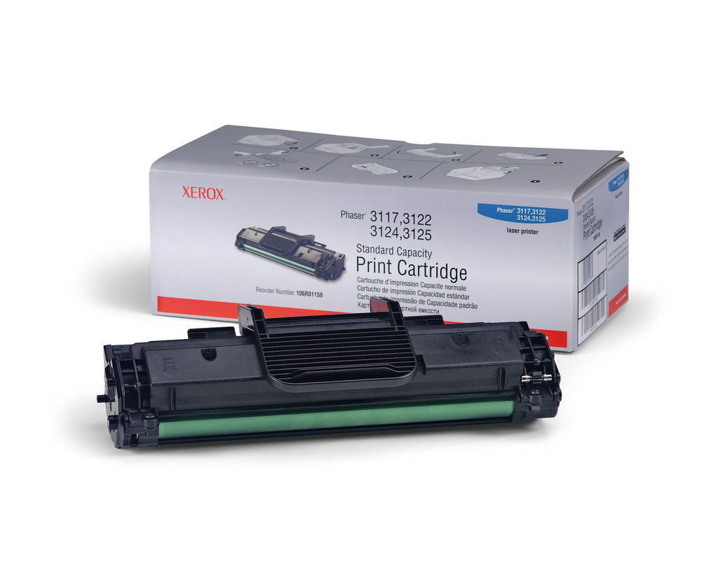 Xerox 106R01159 Black Laser Toner Cartridge (Genuine)