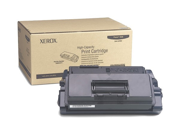 Xerox 106R01371 Black High Yield Laser Toner Cartridge (Genuine)