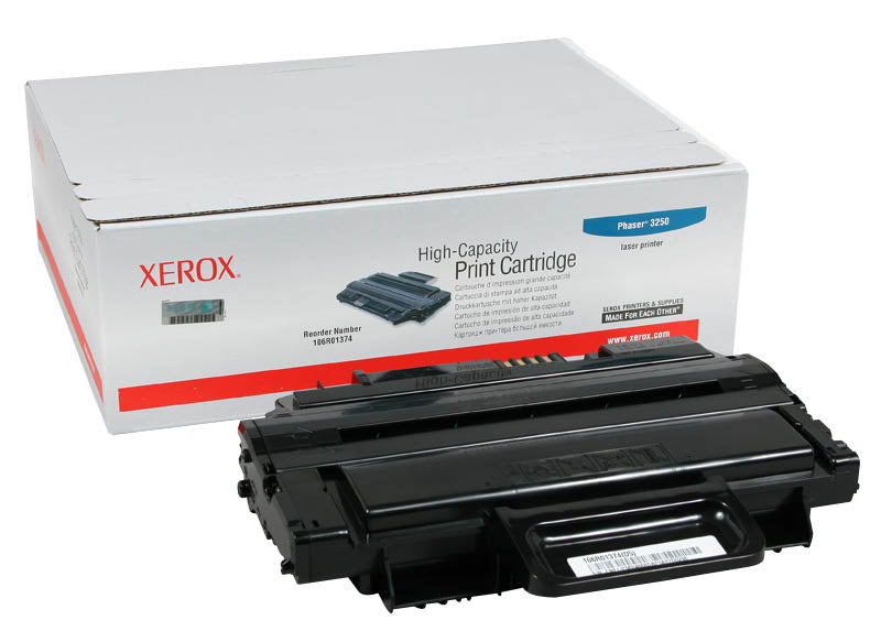 Xerox 106R01374 Black Laser Toner Cartridge (Genuine)