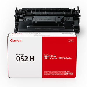Canon 052H Black High Yield Laser Toner Cartridge (2200C001) (Genuine)