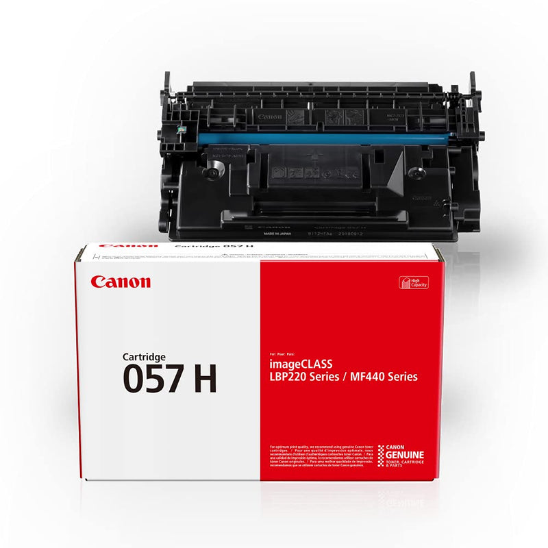 Canon 057H Black High Yield Laser Toner Cartridge (3010C001) (Genuine)
