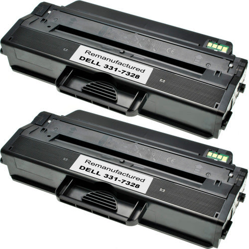 Dell 331-7328 Black Laser Compatible Toner Cartridge