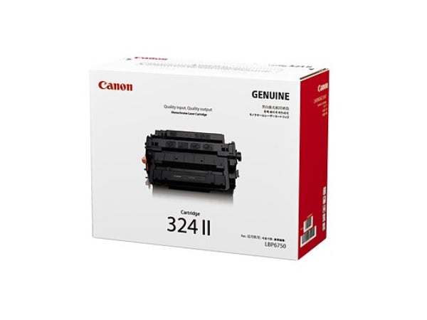Canon 324 II Black High Yield Laser Toner Cartridge (3482B003AA) (Genuine)