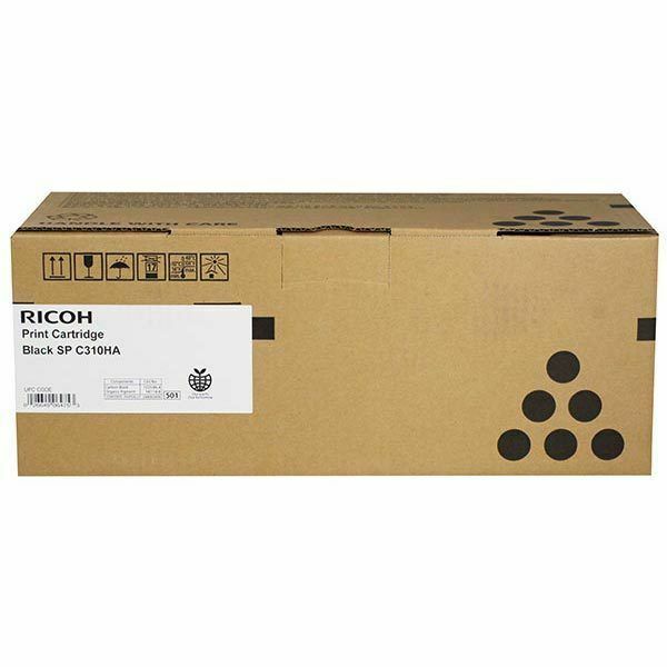 Ricoh 406475 Black High Yield Laser Toner Cartridge (SP C310HA) (Genuine)