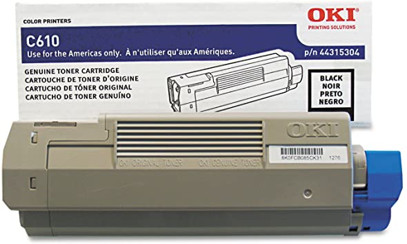 Oki-Okidata 44315304 Black Laser Toner Cartridge (Genuine)