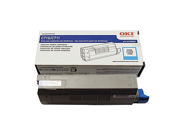 Oki-Okidata 44318604 Black Laser Toner Cartridge (Genuine)