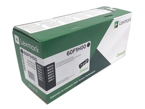 Lexmark 60F1H00 Black High Yield Laser Toner Cartridge (601H) (Genuine)