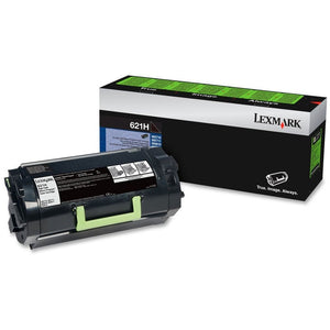 Lexmark 62D1H00 Black High Yield Laser Toner Cartridge (621H) (Genuine)