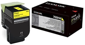 Lexmark 70C0H10 Black High Yield Laser Toner Cartridge (700H1) (Genuine)