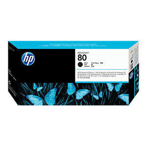Hewlett Packard 80 Black Inkjet Cartridge (C4871A) (Genuine)
