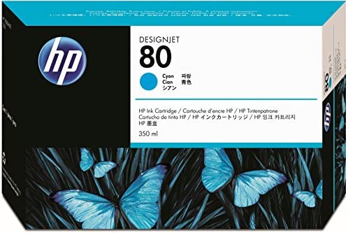 Hewlett Packard 80 Black Inkjet Cartridge (C4871A) (Genuine)
