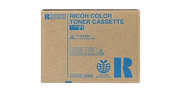 Ricoh 884900 Black Laser Toner Cartridge (Type P1) (Genuine)