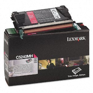 Lexmark C5240KH Black Laser Toner Cartridge (Genuine)