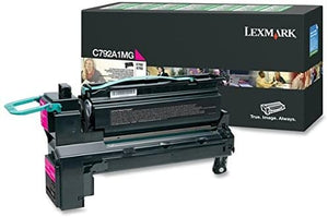 Lexmark C792A1KG Black Laser Toner Cartridge (Genuine)