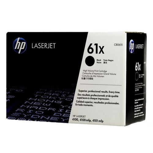 Hewlett Packard C8061X Laser Toner Cartridge (61X) (Genuine)