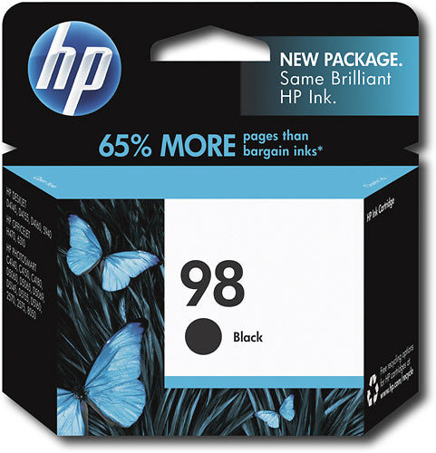 Hewlett Packard 98 Black Inkjet Cartridge (C9364WN#140) (Genuine)