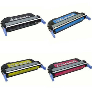 Value Set of 4 Hewlett Packard CB400A Toners: Black / Cyan / Magenta / Yellow (Compatible Toner Cartridges)