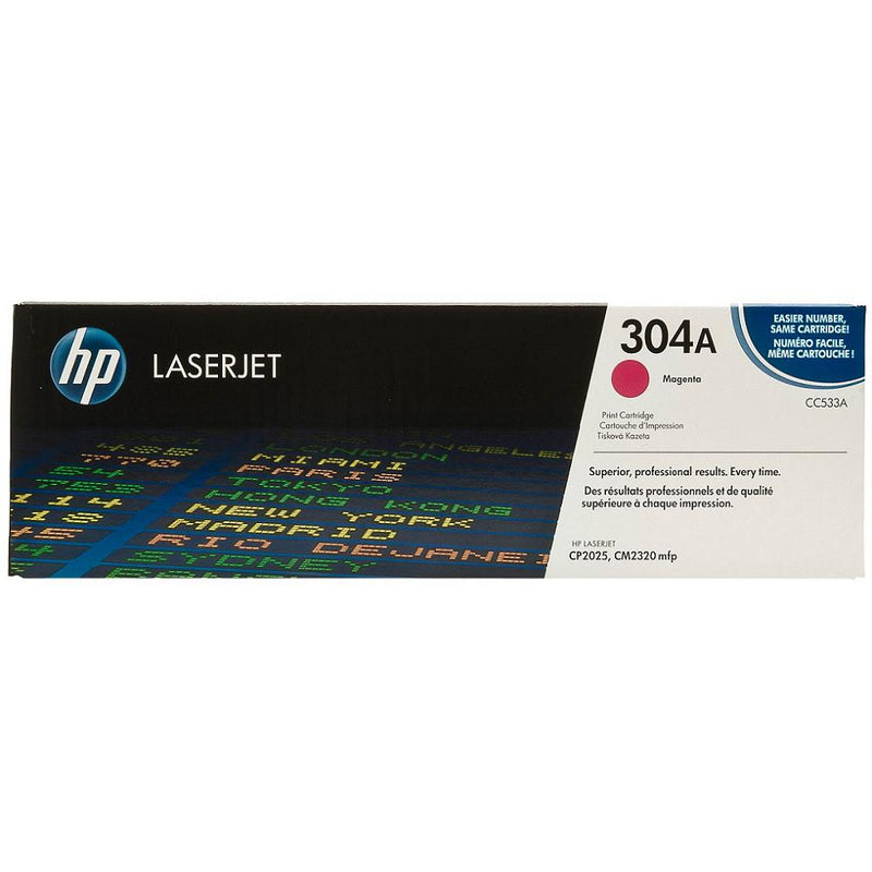 Hewlett Packard CC530A Laser Toner Cartridge (304A) (Genuine)
