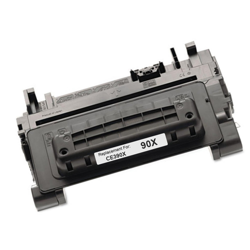 Hewlett Packard CE390X Black High Yield Laser Compatible Toner Cartridge (90X)