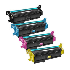 Value Set of 4 Hewlett Packard CF360X Toners: Black / Cyan / Magenta / Yellow (Compatible Toner Cartridges)