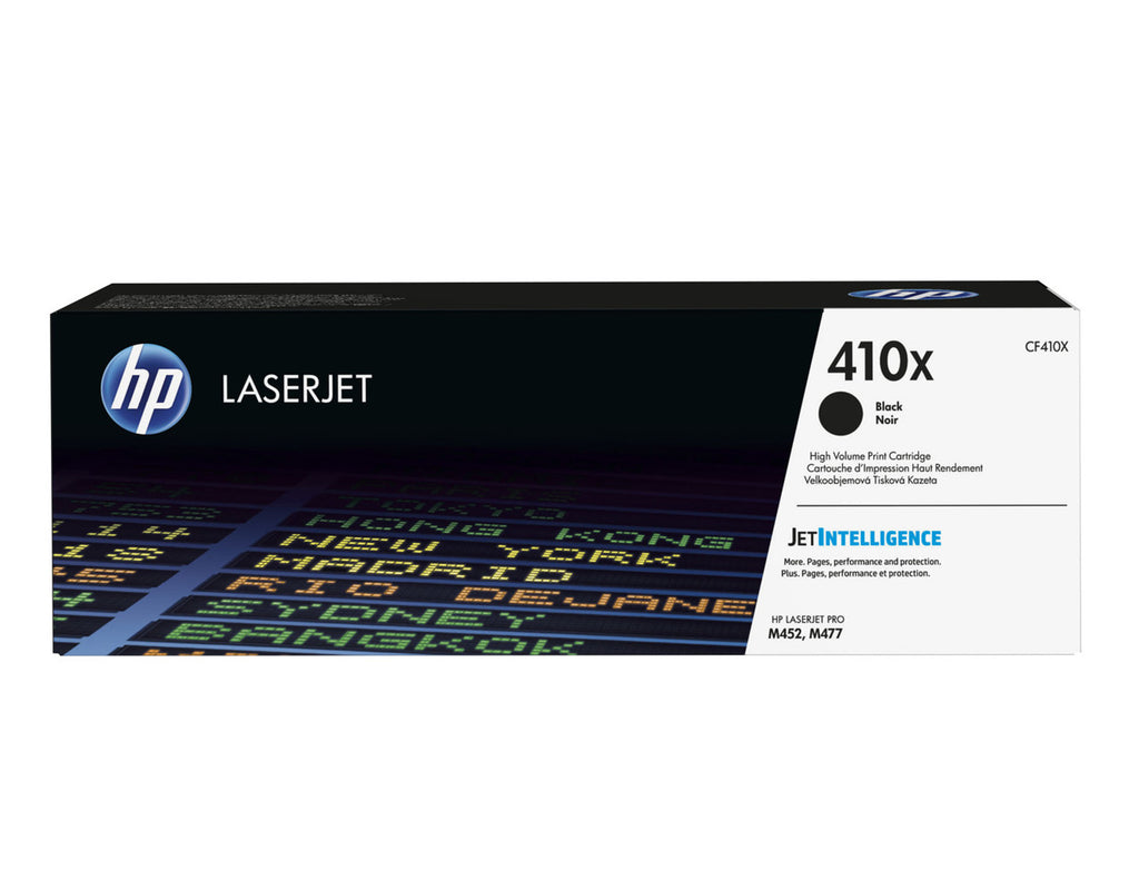 Hewlett Packard CF410X Black Laser Toner Cartridge (410X) (Genuine)