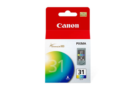 Canon CL31 Tricolor Inkjet Cartridge (1900B002) (Genuine)