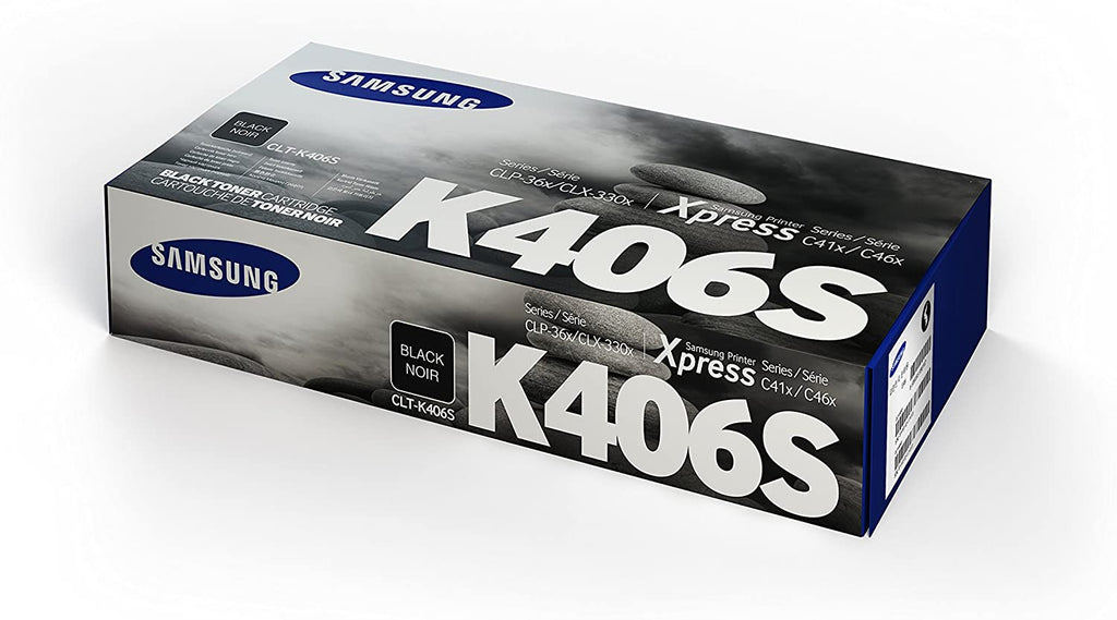 Samsung CLT-K406S Black Laser Toner Cartridge (Genuine)