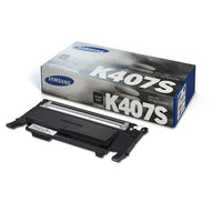Samsung CLT-K407S Black Laser Toner Cartridge (Genuine)