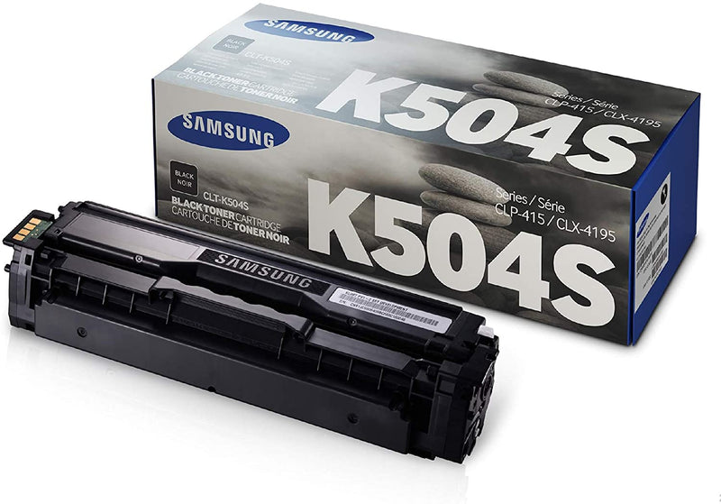 Samsung CLT-K504S Black Laser Toner Cartridge (Genuine)