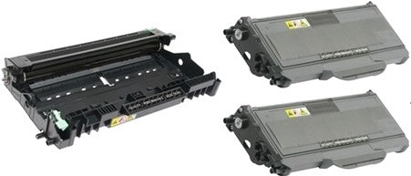 Special Pack of Brother 2-TN360/ TN330 Black High Yield Toner & Drum Unit DR360 (Compatible Cartridge)