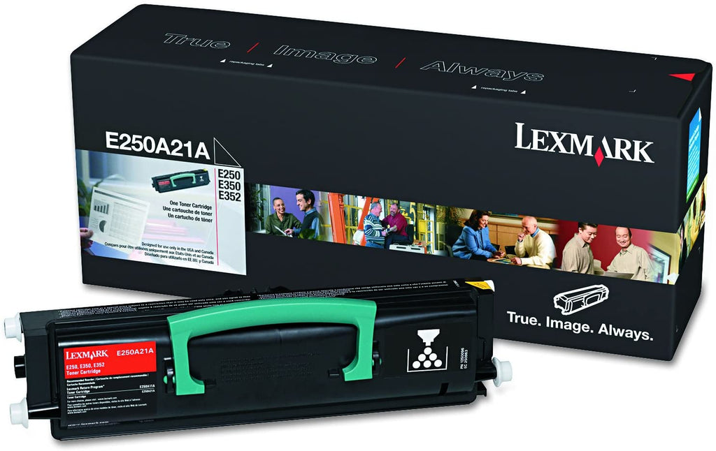 Lexmark E250A21A Black Laser Toner Cartridge (Genuine)