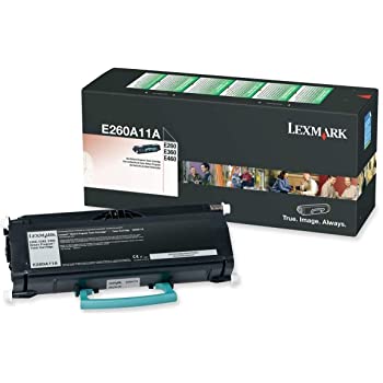 Lexmark E260A11A Black Laser Toner Cartridge (Genuine)