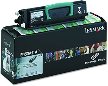 Lexmark E450A11A Black Laser Toner Cartridge (Genuine)
