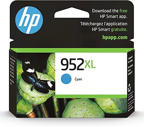 Hewlett Packard 952XL Black High Yield Inkjet Cartridge (F6U19AN) (Genuine)