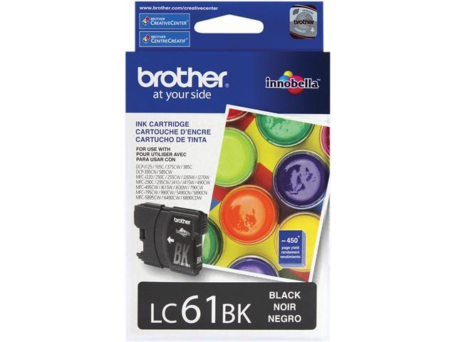 Brother LC61 Black Inkjet Cartridge (Genuine)