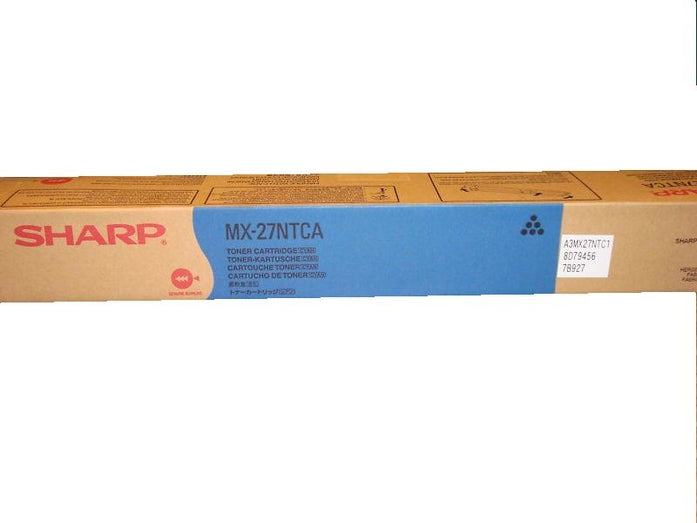Sharp MX-27NTBA Black Laser Toner Cartridge (Genuine)