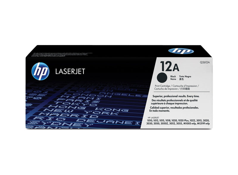 Hewlett Packard Q2612A Laser Toner Cartridge (12A) (Genuine)