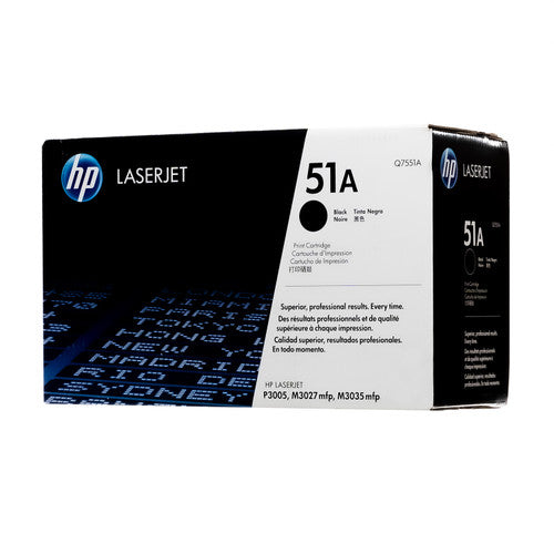 Hewlett Packard Q7551A Laser Toner Cartridge (51A) (Genuine)