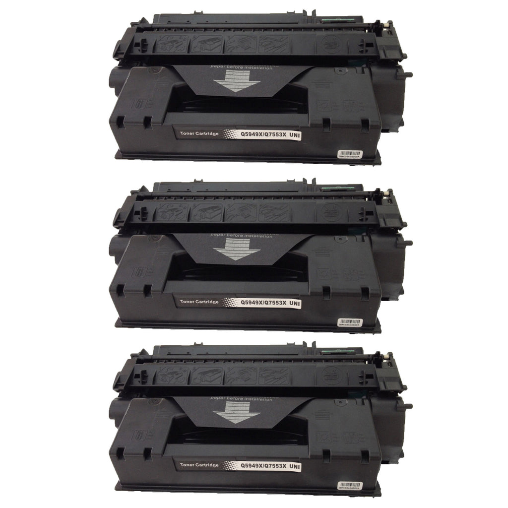 Hewlett Packard Q7553X Laser Compatible Toner Cartridge (53X)