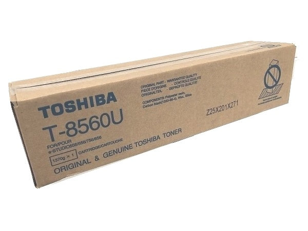 Toshiba T8560 Black Laser Toner Cartridge (Genuine)