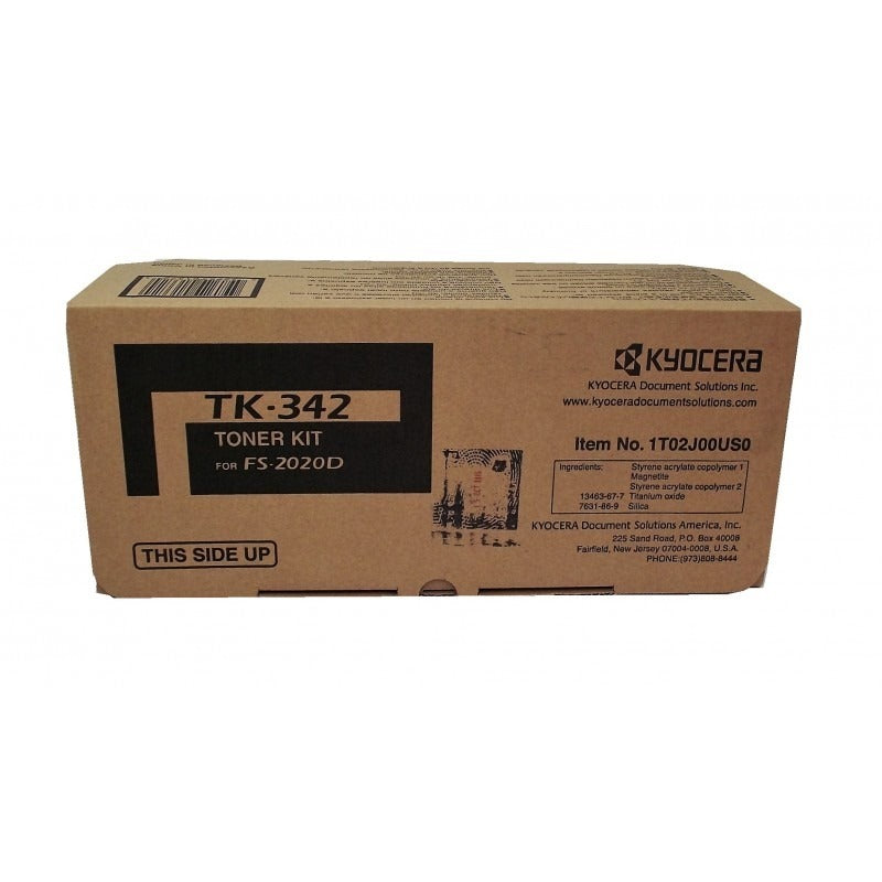 Kyocera-Mita TK342 Black Laser Toner Cartridge (Genuine)