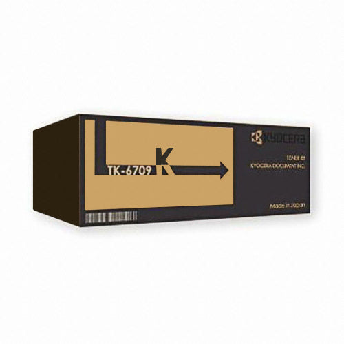 Kyocera-Mita TK6709 Black Laser Toner Cartridge (Genuine)