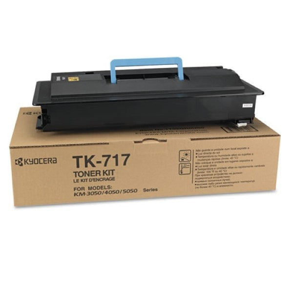 Kyocera-Mita TK717 Black Laser Toner Cartridge