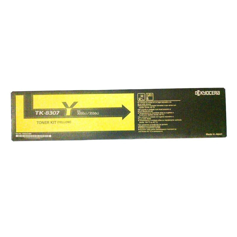 Kyocera-Mita TK8307K Black Laser Toner Cartridge (Genuine)