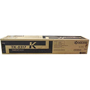 Kyocera-Mita TK8317K Black Laser Toner Cartridge (Genuine)
